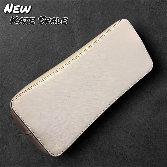 NWOT Kate Spade New York Gray Saffiano Leather Satchel – Style No. K5102 - Picture 11 of 12